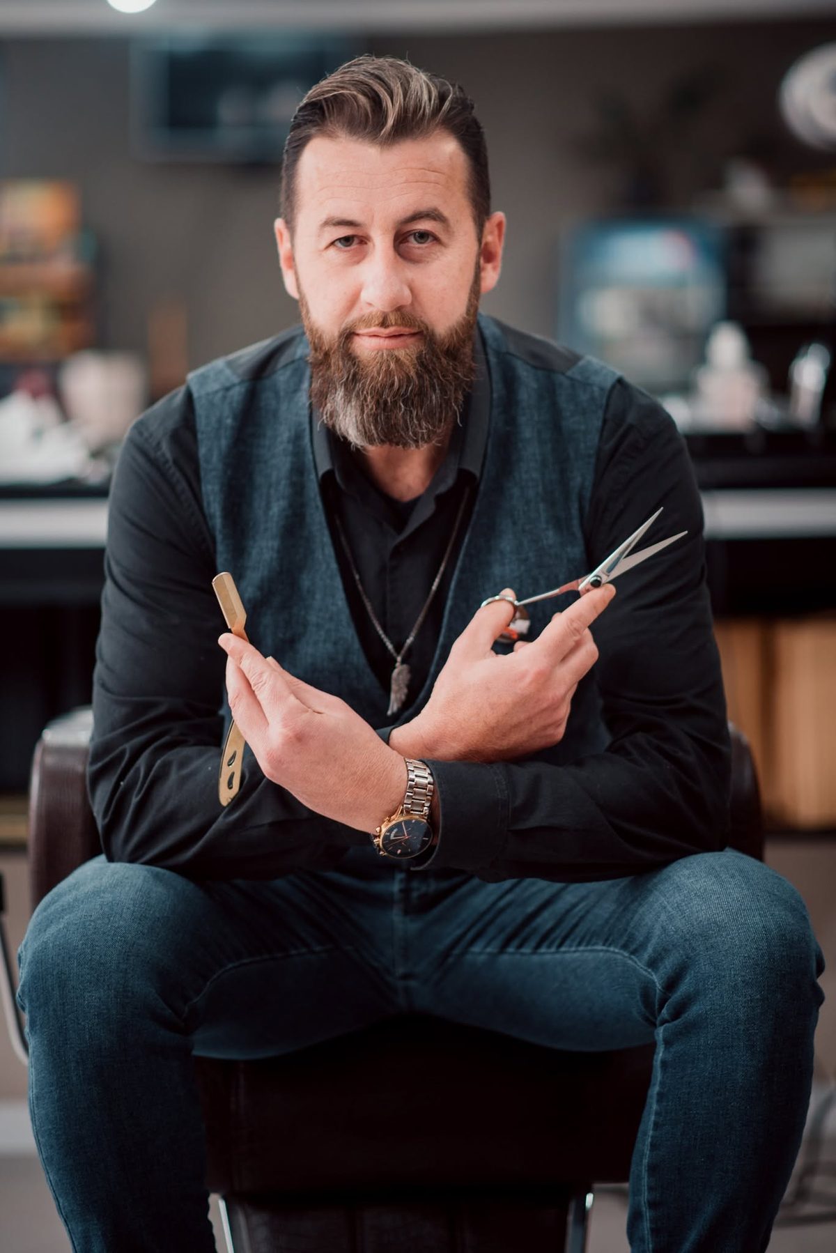 Valmor Inácio Kist, fundador da Barbearia Kist